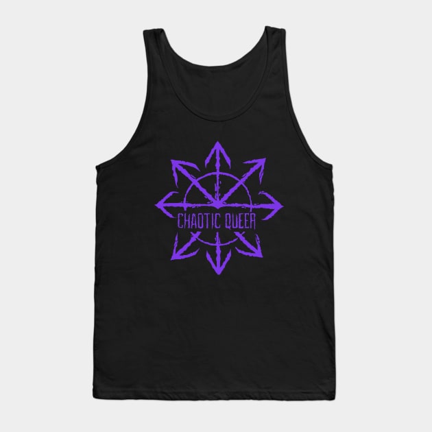 Chaotic Queer Tank Top by YazmineTatiana